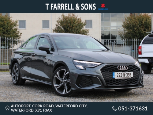 Audi A3 0.0 TDI S-line  + Night Pack Saloon Diesel Grey