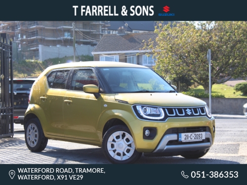 Suzuki Ignis 0.0 1.2 DUALJET HYBRID SZ3 5 5DR*Remainder of 10 Year Warranty* Hatchback Petrol Yellow