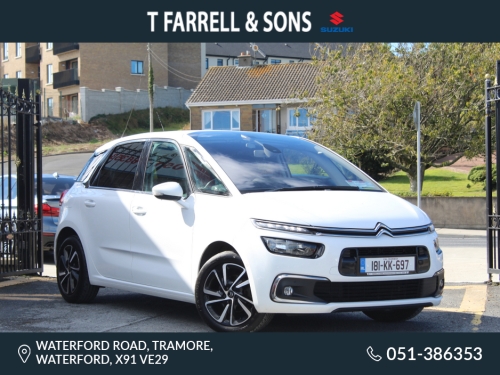 Citroen C4 Picasso 0.0 FEEL EXCLUSIVE BLUEHDI 120 S&S MPV Diesel White