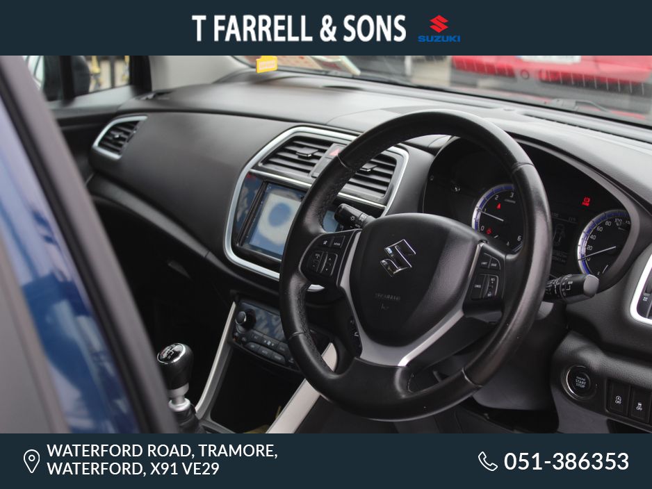 Suzuki Sx4 S-cross 0.0 1.6 S CROSS DDIS SZ-T 5DR *Remainder of 10 Year Warranty* Hatchback Diesel Blue