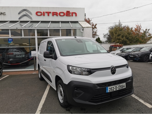 Citroen Berlingo 0.0 LX PLUS BLUEHDI 100 MWB 650KG (Price ex vat) Van Diesel White