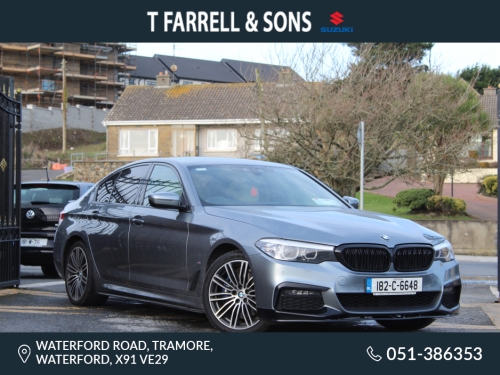 BMW 5 Series 0.0 530E M SPORT 4DR AUTO *Light Interior* Saloon Petrol / Electric Hybrid Grey