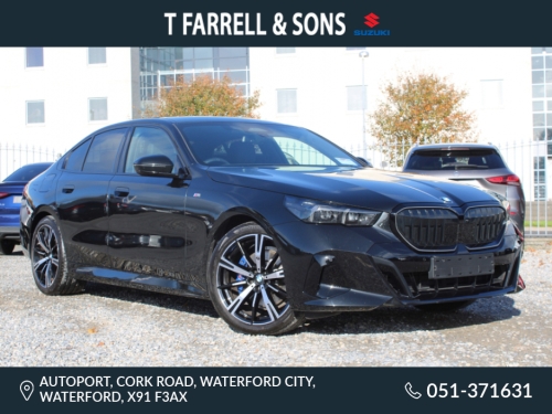 BMW 5 Series 0.0 M SPORT PRO AUTO 520i *Pro, Tech and Comfort* Saloon Hybrid Black