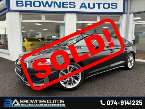 Audi A5 0.0 SPORT 35 TDI MHEV S-A SPORTBACK Hatchback Diesel Grey