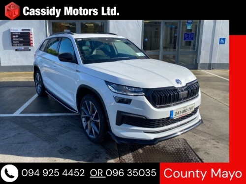 Skoda Kodiaq 0.0 SPORTLINE 2.0TDI 150HP DSG SUV Diesel White