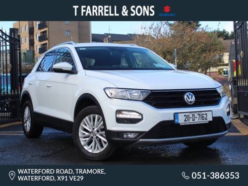 Volkswagen T-Roc 0.0 DESIGN 1.5 TSI FWD 150HP 5DR Estate Petrol White