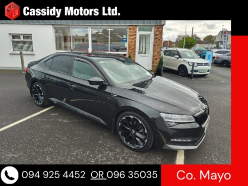 Skoda Superb 0.0 SUPERB SPT 2.0TDI 150HP DSG Saloon Diesel Black