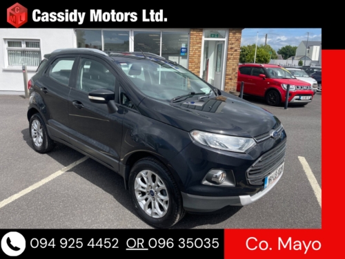 Ford Ecosport 0.0 1.5 TDCi Titanium SUV Diesel Black