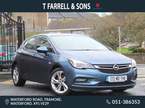 Vauxhall Astra 0.0 SC 1.6 CDTI 110PS 5DR Hatchback Diesel Blue