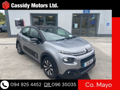 Citroen C3 0.0 Feel Exclusive 1.2 PureTech 83 S&S Hatchback Petrol Grey