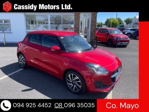 Suzuki Swift 0.0 1.2 Hybrid SZ5 MT Hatchback Hybrid Red