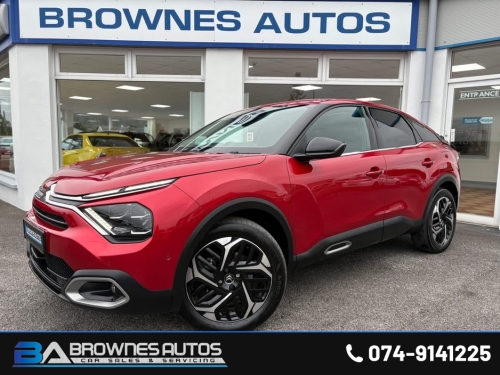 Citroen C4 0.0 SHINE + BLUEHDI S/S AU PLUS EAT8 Hatchback Diesel Red