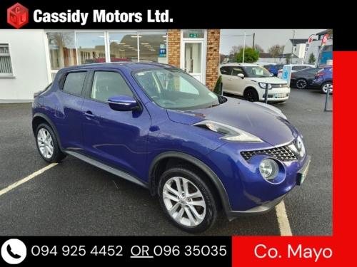 Nissan Juke 0.0 1.5d SVE SUV Diesel Blue