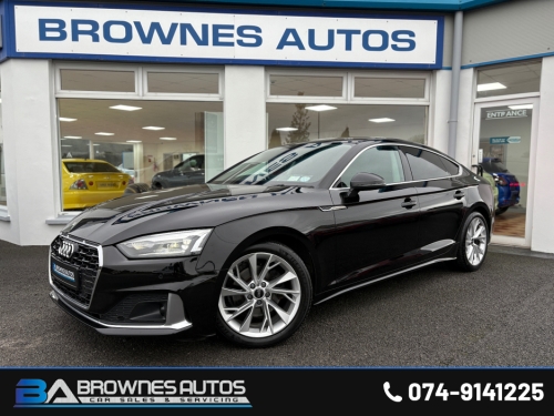 Audi A5 0.0 2.0 TDI SPORT 35 MHEV 163PS Hatchback Diesel Black