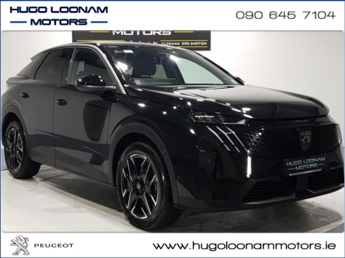 Peugeot 3008 0.0 STD ALLURE MHEV 136 E-DCC MPV Petrol Black