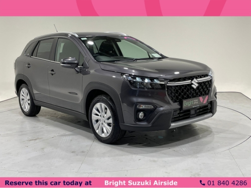 Suzuki S-Cross 0.0 End of Year Clearance Read synopsis: DEMO Motion 1.4 Manual Hybrid (now with up to a 10 year warranty) SUV Hybrid Grey