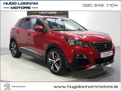 Peugeot 3008 0.0 ALLURE 1.5 BLUE HDI 130 6 6.2 4DR MPV Diesel Red