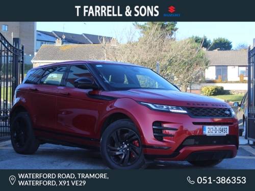 Land Rover Range Rover Evoque 0.0 EVO 1.5 300PS PHEV R-Dynamic SUV Petrol / Electric Hybrid Red