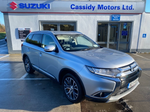 Mitsubishi Outlander 0.0 2.2 DI-D 150PS 6MT 4WD 7-Seater Instyle SUV Diesel Silver