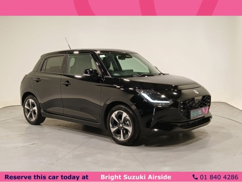 Suzuki Swift 0.0 Cost of living discount see below: Ultra 1.2 Automatic hybrid (Now with up to a 10 year warranty) Hatchback Hybrid Black
