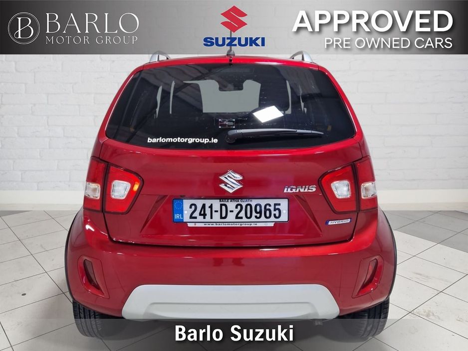 Suzuki Ignis 0.0 1.2 Hybrid SZ-T MT Hatchback Petrol Red