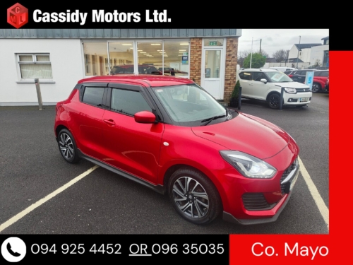 Suzuki Swift 0.0 Swift 1.2 Mild Hybrid SZ-L MT Hatchback Hybrid Red