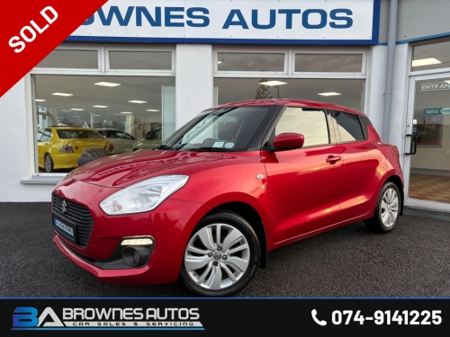 Suzuki Swift 0.0 1.0 BOOSTERJET SZ-T 5DR Hatchback Petrol Red