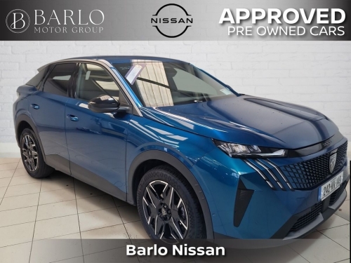 Peugeot 3008 0.0 1.2 MHEV PureTech 136bhp eDCS6 Allure MPV Hybrid Blue