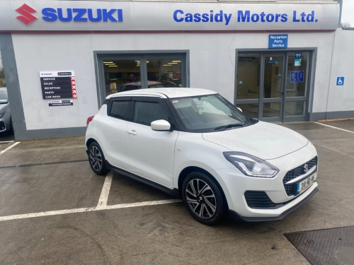 Suzuki Swift 0.0 Swift 1.2 Mild Hybrid SZ-L MT Hatchback Hybrid White