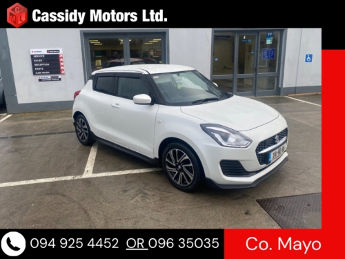Suzuki Swift 0.0 Swift 1.2 Mild Hybrid SZ-L MT Hatchback Hybrid White