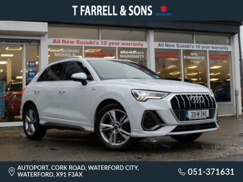 Audi Q3 0.0 2.0 TDI S LINE 35 150PS 5DR SUV Diesel White