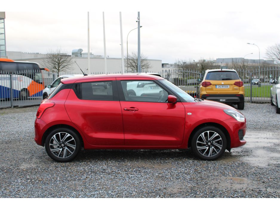 Suzuki Swift 0.0 1.2 DUALJET HYBRID SZ-L Hatchback Petrol Red