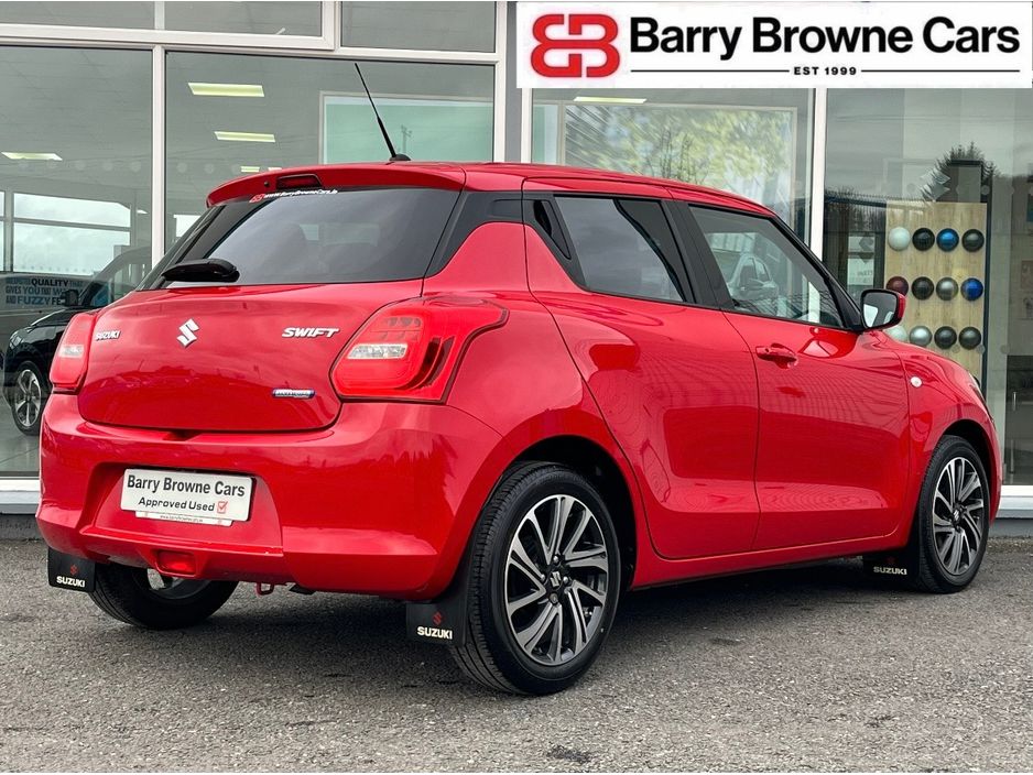 Suzuki Swift 0.0 1.2 DUALJET HYBRID SZ-L 5DR Hatchback Petrol Red