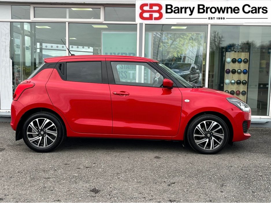 Suzuki Swift 0.0 1.2 DUALJET HYBRID SZ-L 5DR Hatchback Petrol Red