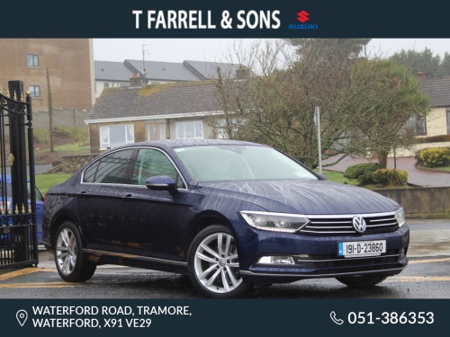 Volkswagen Passat 0.0 HIGHLINE 1.5 TSI MANUAL 6SPEED FWD 150 4DR Saloon Petrol Blue