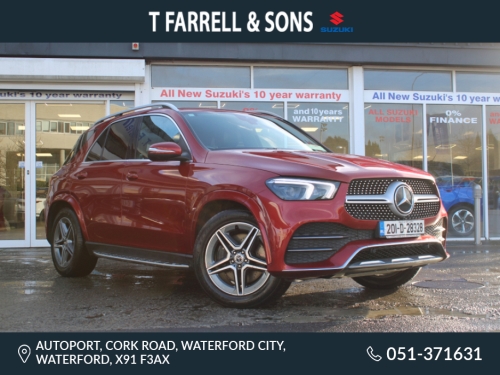 Mercedes-Benz GLE Class 0.0 300 D AMG LINE 4MATIC PREMIUM 7SEATS Estate Diesel Red