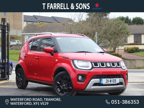 Suzuki Ignis 0.0 1.2 DUALJET HYBRID SZ-T 5DR Hatchback Petrol Red