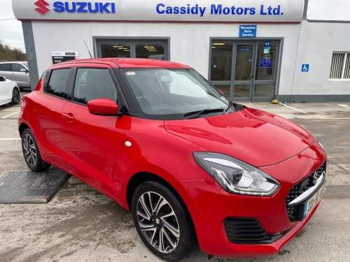 Suzuki Swift 0.0 Swift 1.2 Mild Hybrid SZ-L MT Hatchback Hybrid Red