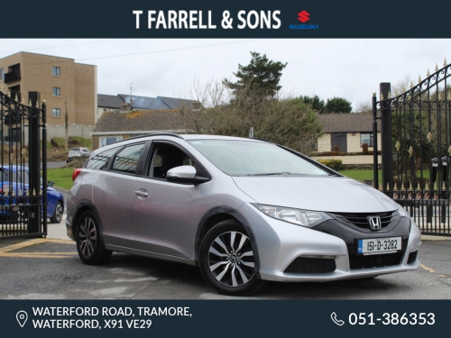 Honda Civic 0.0 TOURER 1.6 I-DTEC COMFORT 4DR Estate Diesel Grey
