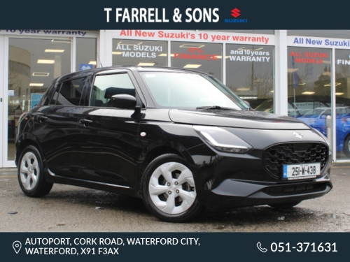 Suzuki Swift 0.0 1.2 HYBRID MOTION 5DR Hatchback Hybrid Black