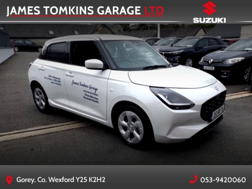 Suzuki Swift 0.0 Swift 1.2 Mild Hybrid Motion Hatchback Hybrid White