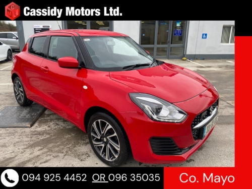 Suzuki Swift 0.0 Swift 1.2 Mild Hybrid SZ-L MT Hatchback Hybrid Red