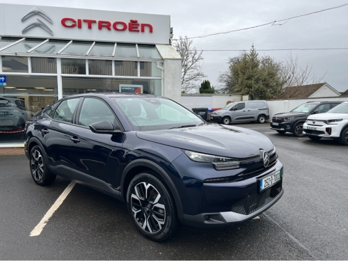 Citroen C4 X PLUS 54KWH 156HP MY52 4DR Saloon Electric Blue