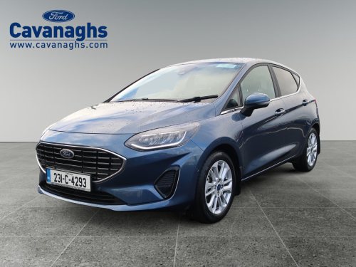 Ford Fiesta 1.0T EcoBoost 100PS Titanium Hatchback Petrol Blue