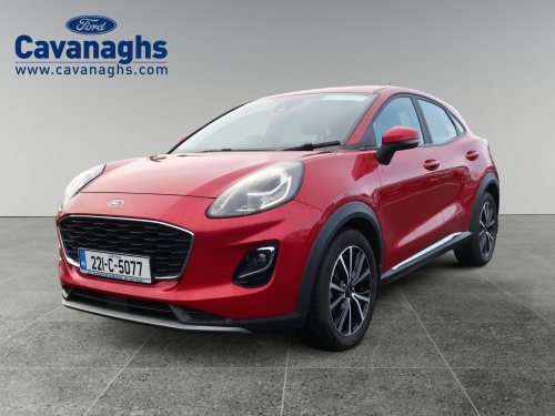 Ford Puma 1.0L EcoBoost mHEV 125PS Titanium MPV Petrol Hybrid Red