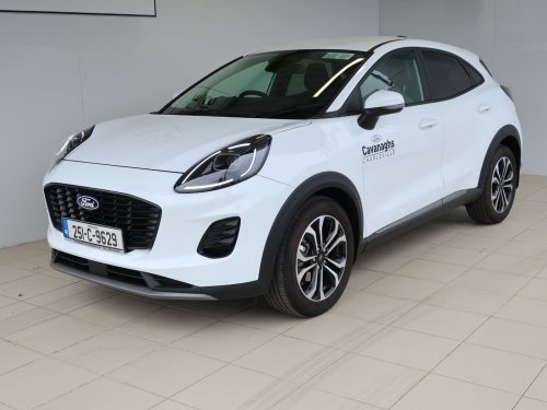 Ford Puma 1.0L EcoBoost Hybrid 125PS Titanium MPV Petrol White