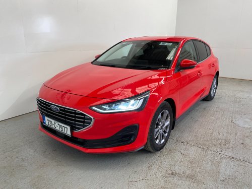 Ford Focus 1.0L EcoBoost 125PS Titanium Hatchback Petrol Red