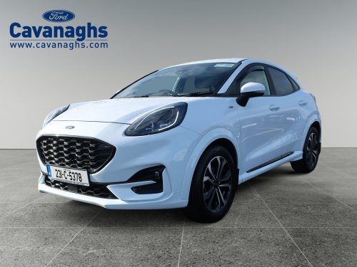 Ford Puma 1.0L EcoBoost Hybrid 125PS ST-Line MPV Petrol Hybrid White