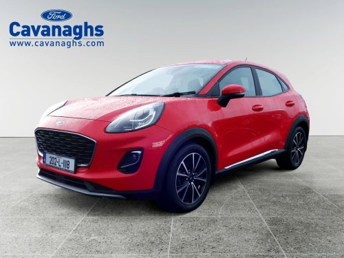 Ford Puma 1.0L EcoBoost mHEV 125PS Titanium MPV Petrol Hybrid Red