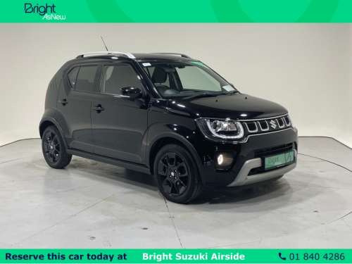 Suzuki Ignis 0.0 SZT 1.2 manual Hybrid 5dr (now with up to a 10 year warranty) Hatchback Petrol Black